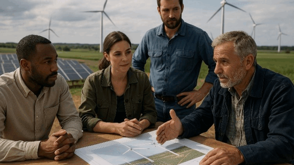 Webinaire sur les énergies renouvelables et le dialogue territorial